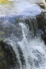 waterfall river cascade brecon beacons national park wales