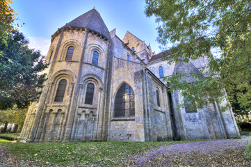 Naklejka premium France, Caen - église Saint-Nicolas