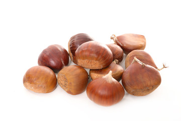 raw chestnut