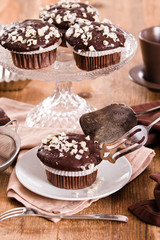 Chocolate muffin.