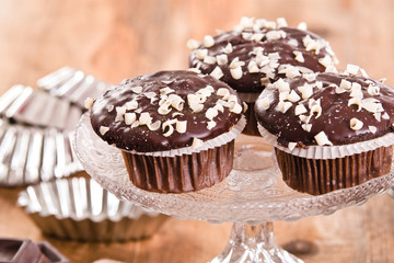 Chocolate muffin.