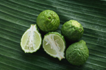 Still life of limes