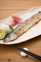 さんまの塩焼き