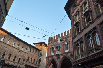 Fototapeta na wymiar View of the city of Bologna