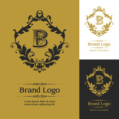 Ornate Vector Logo Template