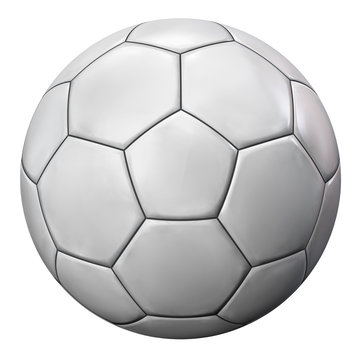 Soccer Ball Isolated on White
