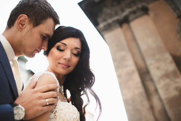 happy guy engoy time with his beloved girl