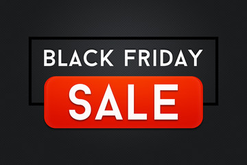 Fototapeta premium Black Friday November Sale Graphic