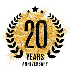Twenties years gold anniversary. © irinapirina