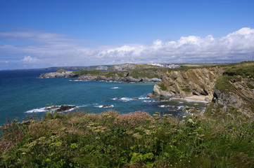 Küste Cornwall, Südengland