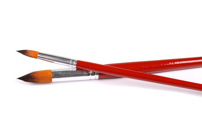 Paintbrush isolated on white