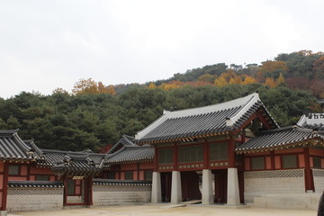 Fototapeta na wymiar 한국전통한옥