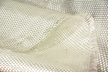 white glass fiber composite raw material background