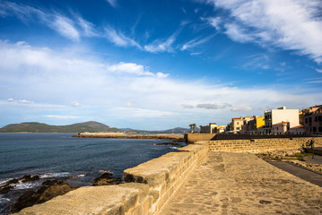 Alghero, bastioni Marco Polo, Sardegna