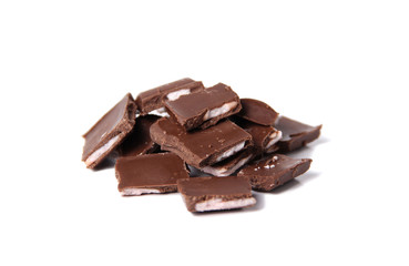 Chocolate pieces
