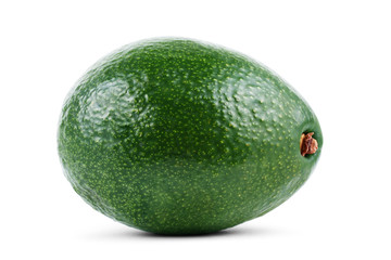 Avocado On White Background