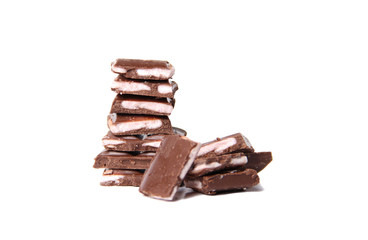 Chocolate pieces