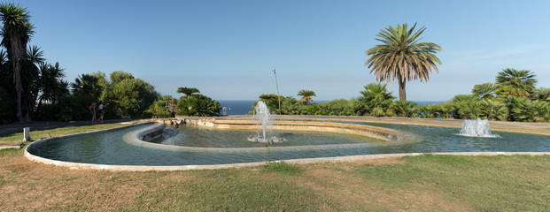 Waterfall of Montjuic - Barcelona -Spain