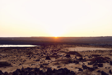 Meer Sonnenaufgang Sonnenuntergang Fuerteventura