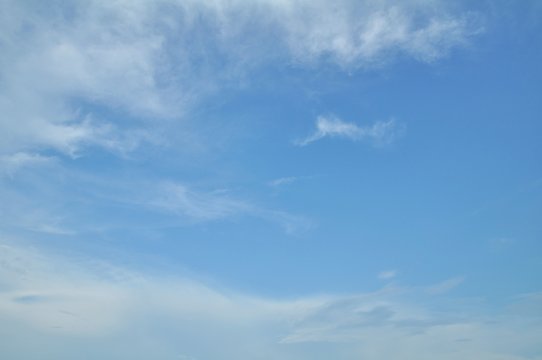 Blue sky at Thailand sea.