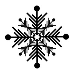 snowflake creative icon image vector illustration design 