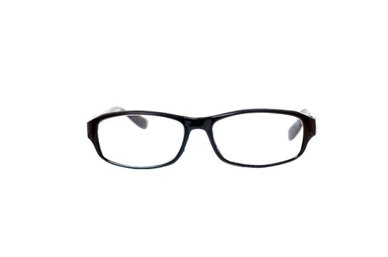 eyeglasses on an isolated background