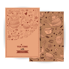Tea time cards