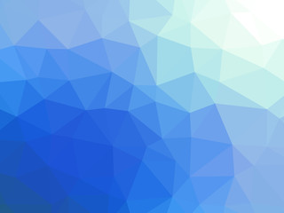 Fototapeta na wymiar Abstract blue teal gradient polygon shaped background