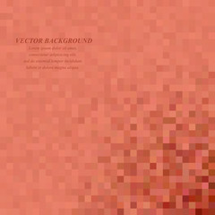 Abstract square mosaic background design