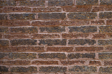 Naklejka premium New and Clean Red Brick Wall