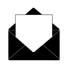 message envelope icon image vector illustration design 