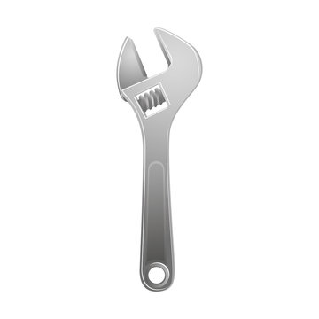 wrench or spanner tool icon image vector illustration design 