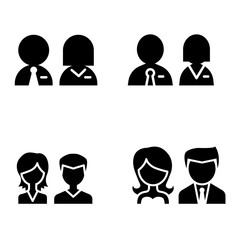 Restroom , Toilet, WC icon set