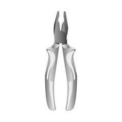 pliers tool icon image vector illustration design 