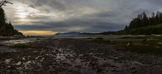 Vancouver Island beach pano