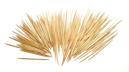 Toothpicks from bamboo isolate