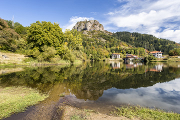 Fototapeta na wymiar Smolyan lakes in Bulgaria
