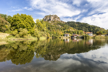 Naklejka na ściany i meble Smolyan lakes in Bulgaria