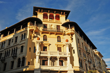 Roma, case e palazzi nel quartiere Coppede'