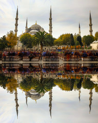 Sultan Ahmed Mosque (Blue Mosque), Istanbul, Turkey.