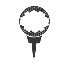 golf ball icon image vector illustration design 