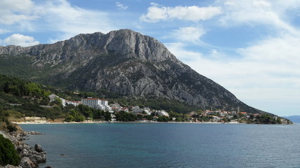 Fototapeta premium Gradac, Croatia