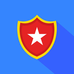 Security, shield icon vector