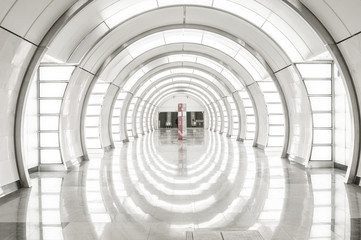  Interior of metro station 
