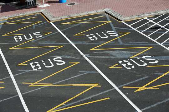 Bus-Parkplatz