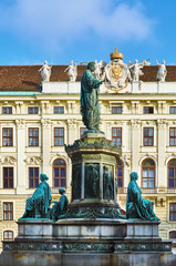 Fototapeta na wymiar The Monument to Franz II