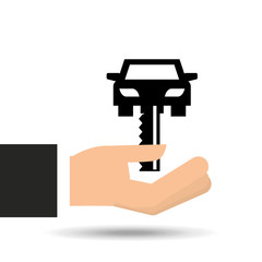 insurance car key security design vector illustration eps 10