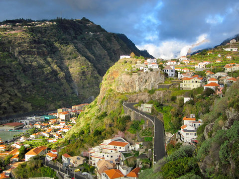 madeira - ribeira brava city 