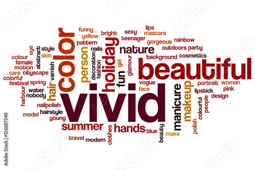  Vivid Word Cloud Stock Photo And Royalty free Images On Fotolia Pic 126687540