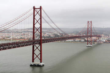 The 25th of April bridge, Lisbon